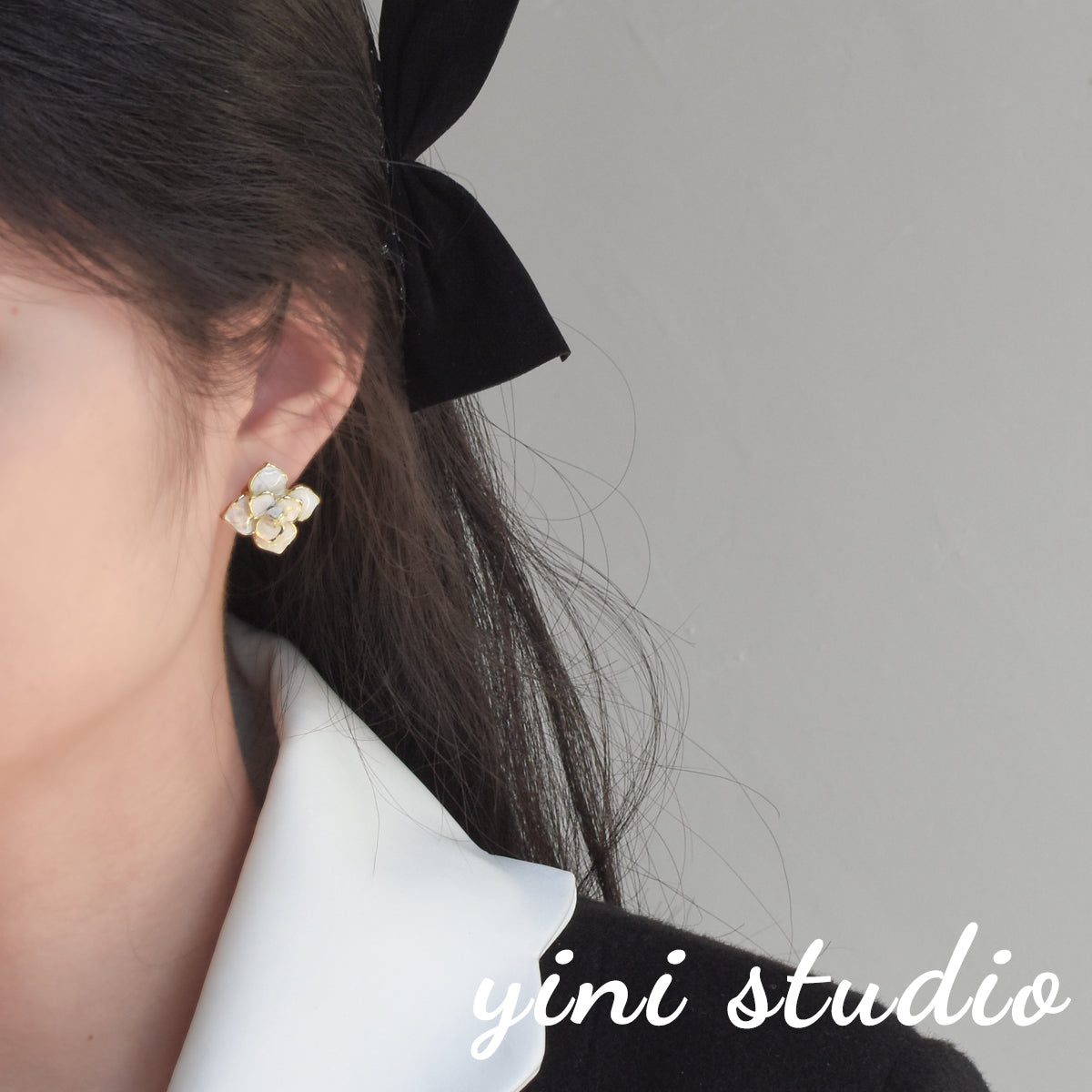 French Chic Elegant Phoenix Blossom Silver Earrings - Rare Visual