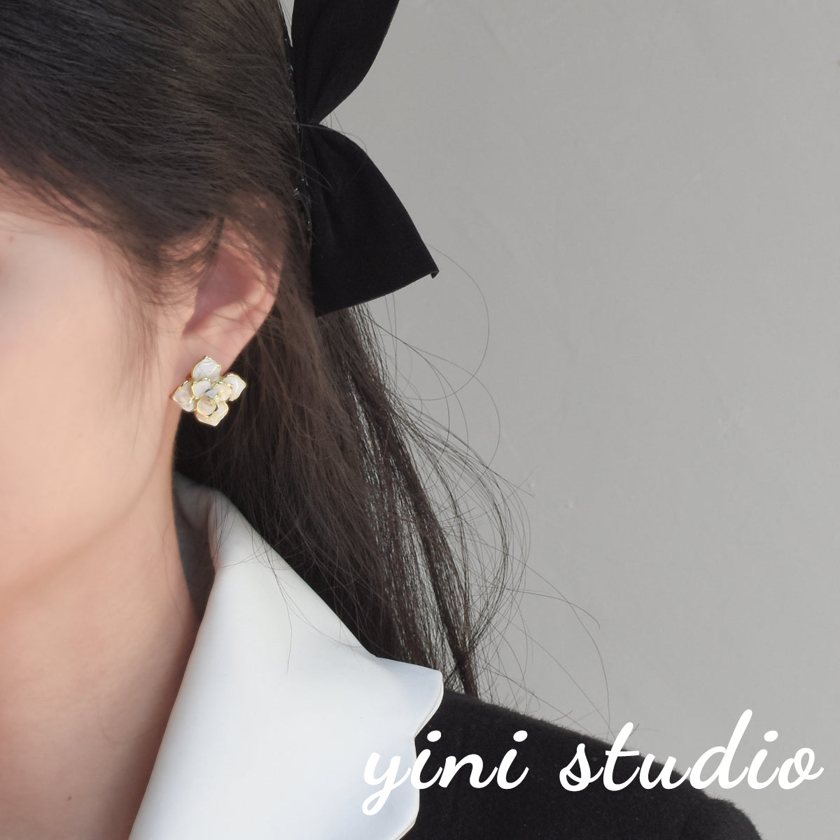 French Chic Elegant Phoenix Blossom Silver Earrings - Rare Visual - Rare Visual Jewelry