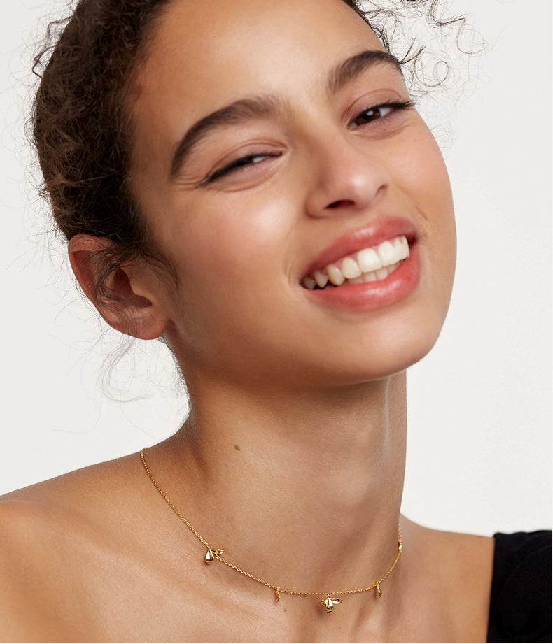 Small Leaf Decorative Beautiful Collarbone Chain - Rare Visual Jewelry