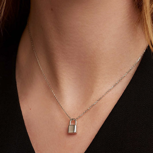 Couple Lock Necklace - Rare Visual Jewelry