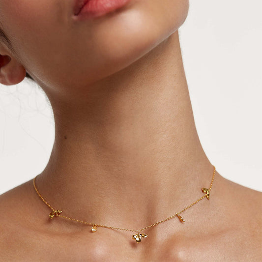 Small Leaf Decorative Beautiful Collarbone Chain - Rare Visual Jewelry