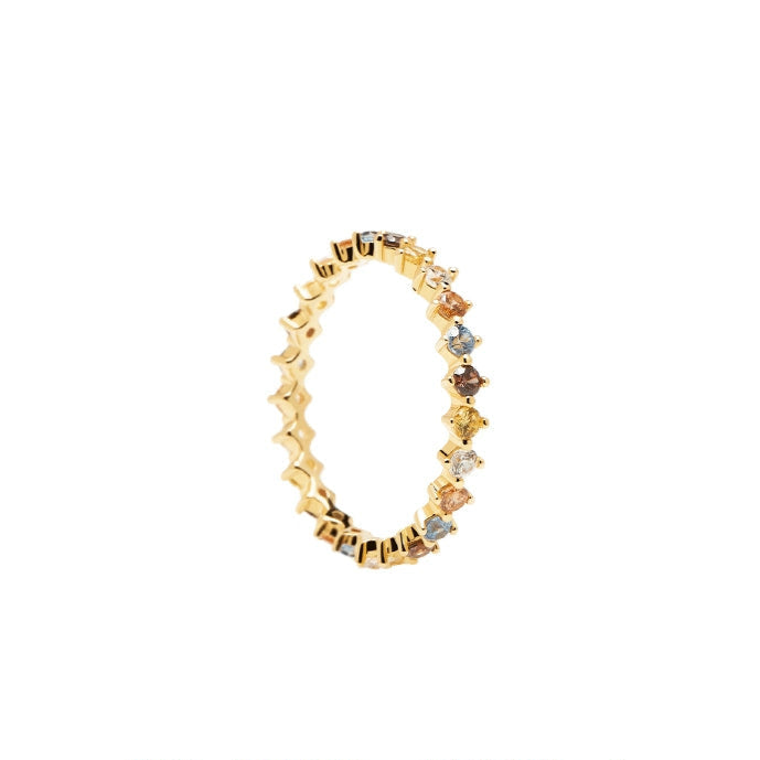 Vintage Colored Gemstone Ring