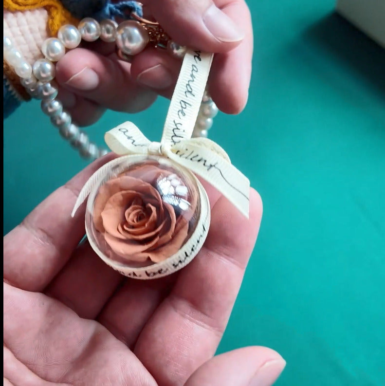 Handcrafted Curly Collection Doll Bag Charm & Keychain