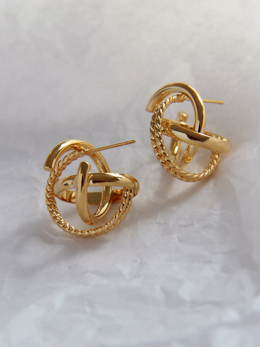 Advanced Stereo Star Track Earrings - Rare Visual Jewelry