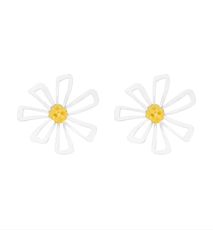 Summer Lively Daisy Earrings