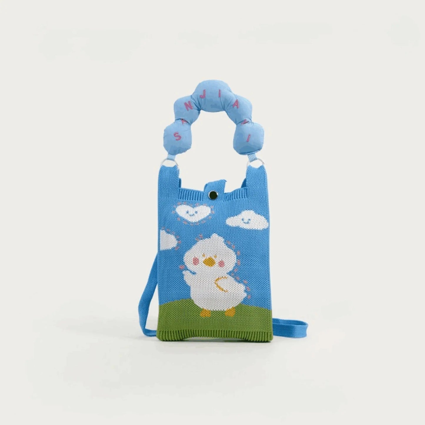 Cute Knit Mini Crossbody Phone Bag