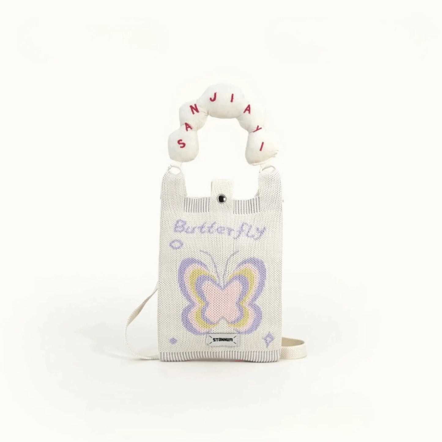 Cute Knit Mini Crossbody Phone Bag