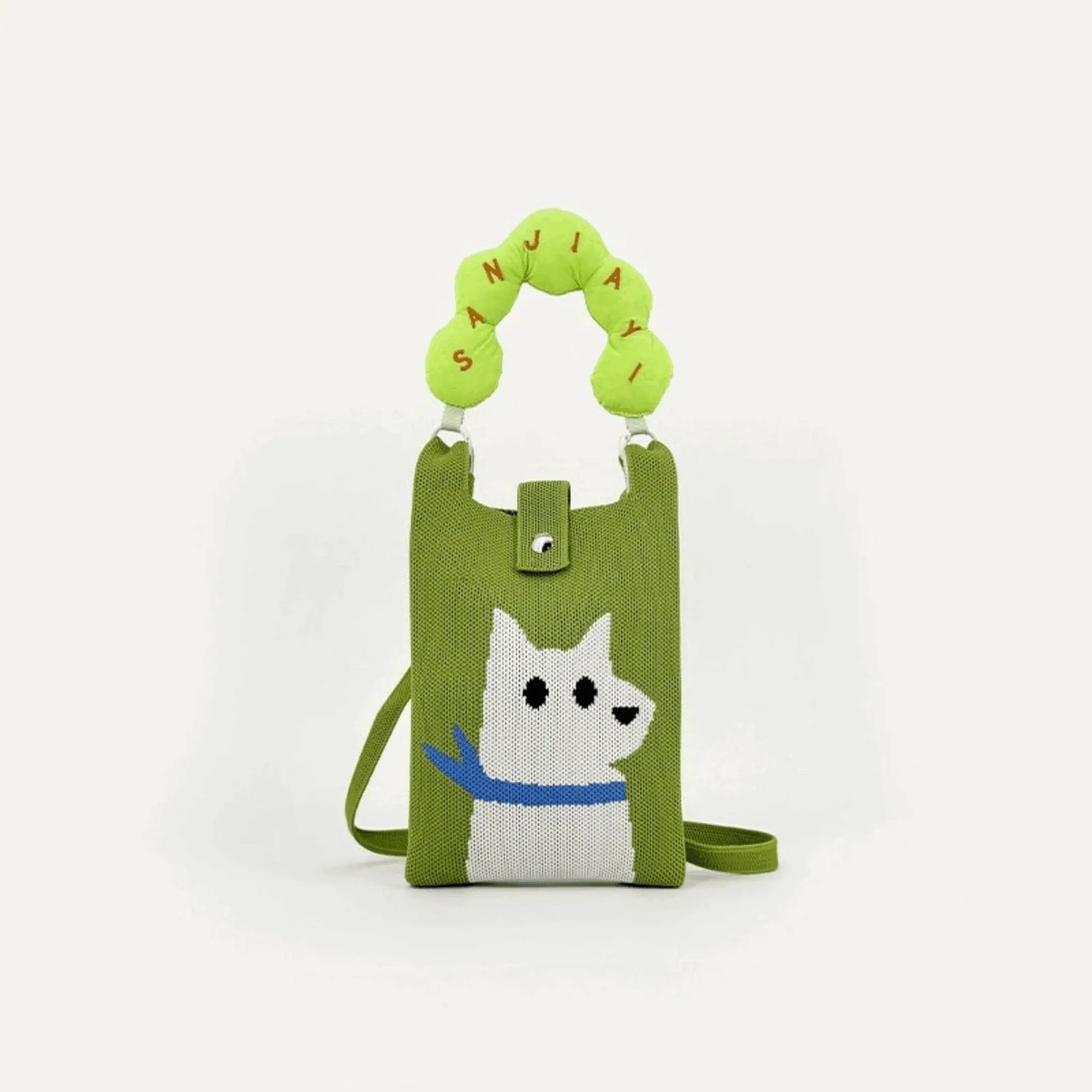 Cute Knit Mini Crossbody Phone Bag