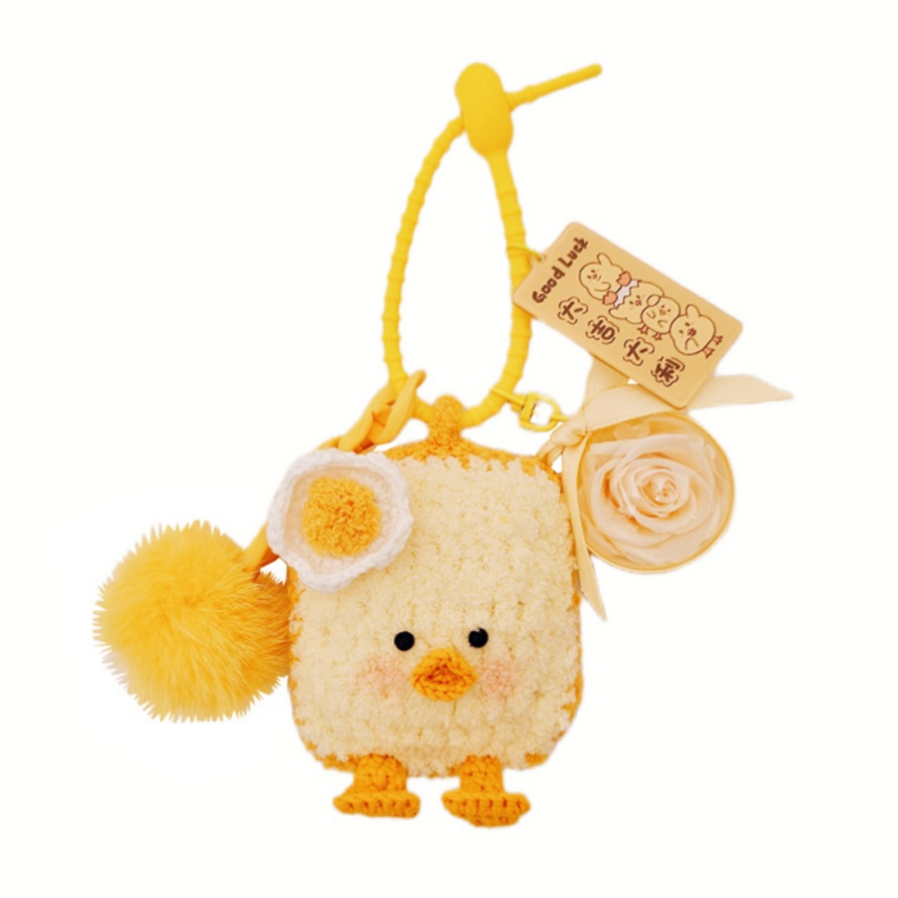 Good Fortune Chick Toast Charm