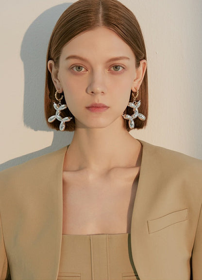 Balloon Puppy Dangle Earrings - Rare Visual Jewelry