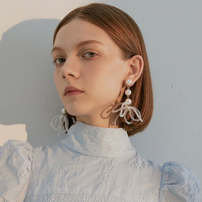 Fresh Soft Pearl & Bead Earrings - Rare Visual Jewelry