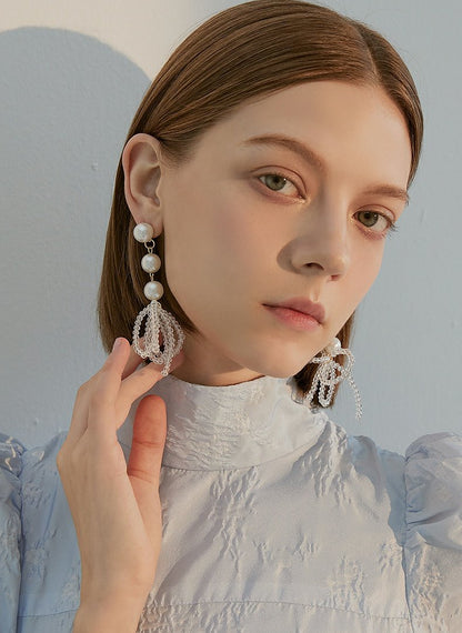 Fresh Soft Pearl & Bead Earrings - Rare Visual Jewelry