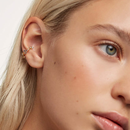 Vine Colored Zircon Stud Earrings - Rare Visual Jewelry