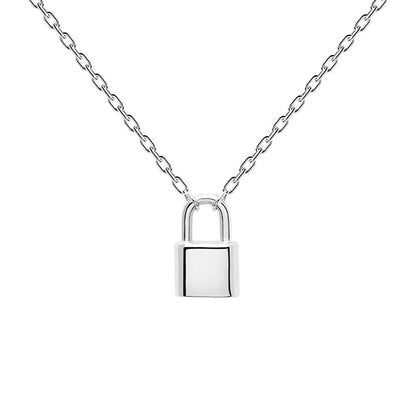 Couple Lock Necklace - Rare Visual Jewelry