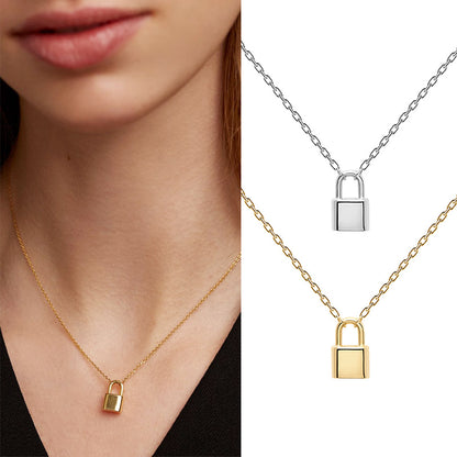 Couple Lock Necklace - Rare Visual Jewelry