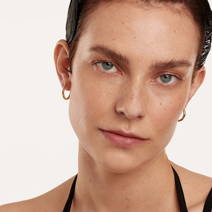 Stylish And Aimple Circle Earrings - Rare Visual Jewelry