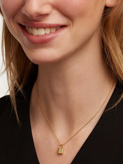 Couple Lock Necklace - Rare Visual Jewelry