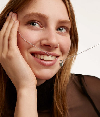 Couple Lock Necklace - Rare Visual Jewelry