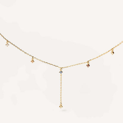 Light Luxury Fringed Stone Necklace - Rare Visual Jewelry