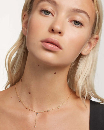 Light Luxury Fringed Stone Necklace - Rare Visual Jewelry