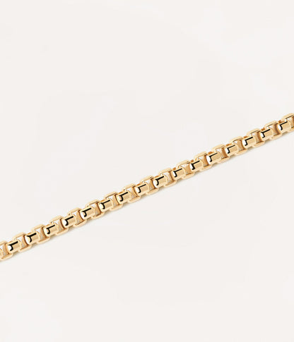 Premium Sense Minimalist Sterling Silver Octagonal Box Clavicle Chain - Rare Visual Jewelry