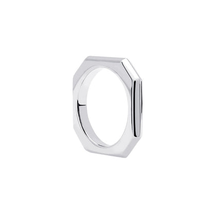Trendline Circle Geometric Ring - Rare Visual Jewelry