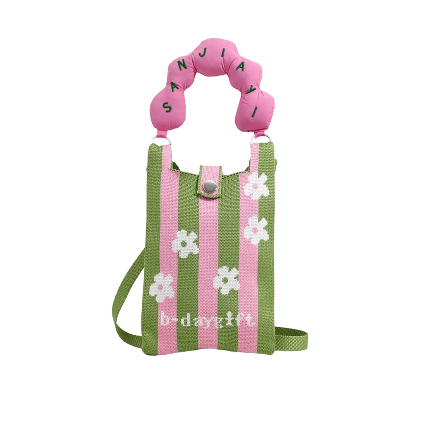 Cute Knit Mini Crossbody Phone Bag