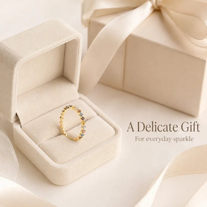 Vintage Colored Gemstone Ring
