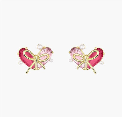 Sweet Heart Stud Earrings - Rare Visual Jewelry