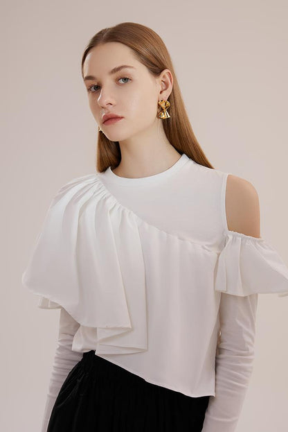 Personalized Metal Twisted Stud Earrings - Rare Visual Jewelry