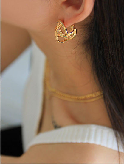 Advanced Stereo Star Track Earrings - Rare Visual Jewelry