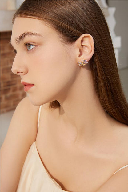 Sweet Heart Stud Earrings - Rare Visual Jewelry