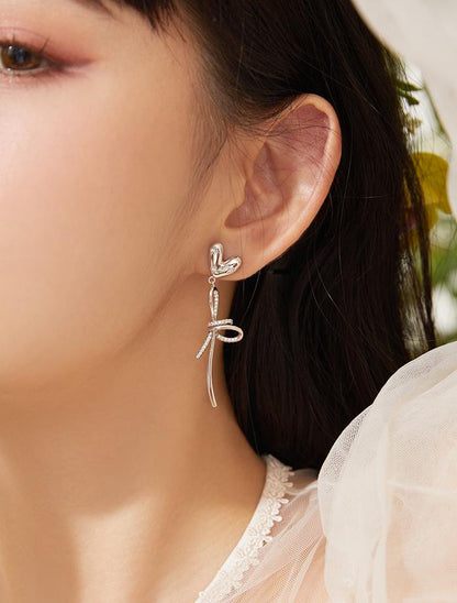 Heart Shaped Balloon Pendant Earrings - Rare Visual Jewelry