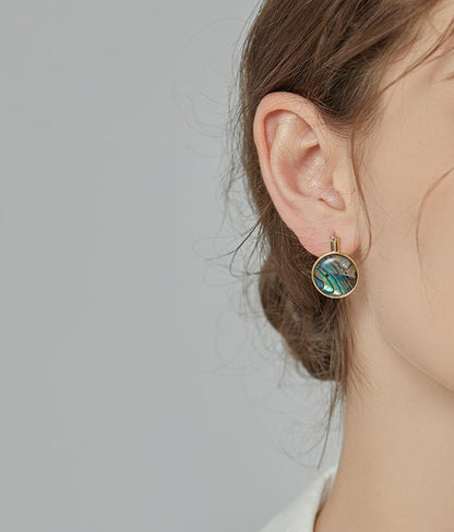 Unique Light Luxurious Shell Earrings - Rare Visual Jewelry