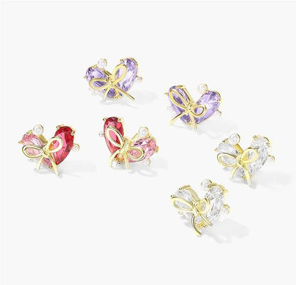 Sweet Heart Stud Earrings - Rare Visual Jewelry