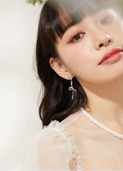 Heart Shaped Balloon Pendant Earrings - Rare Visual Jewelry