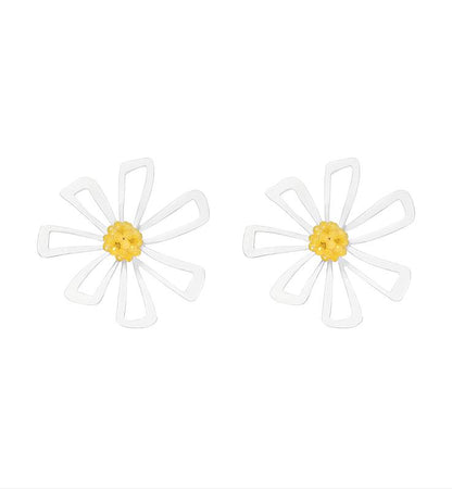 Summer Lively Daisy Earrings - Rare Visual Jewelry